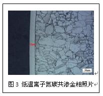 不锈钢离子氮碳共渗金相照片